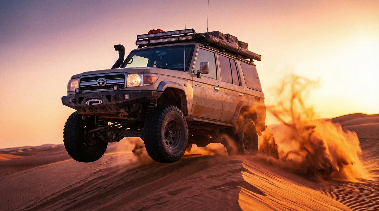 大象传媒越野车沙漠穿越视频